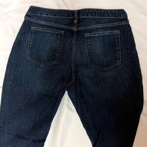 Eddie Bauer Curvy Fit Bootcut Jeans Women’s Size 12 Dark Wash Stretch